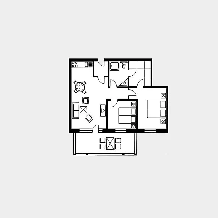Strandvillen 3-zimmer Ah 624 *